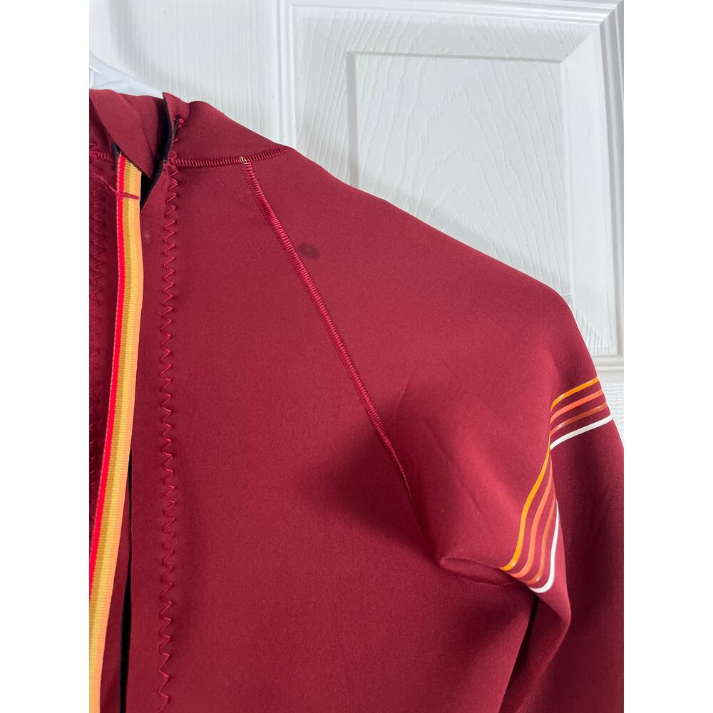 Rip Curl• G BOMB Cheeky 1mm Long Sleeve Spring Suit Wetsuit Maroon - Picture 12 of 17